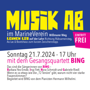 Read more about the article Musik ab im Marine-Verein Gießen